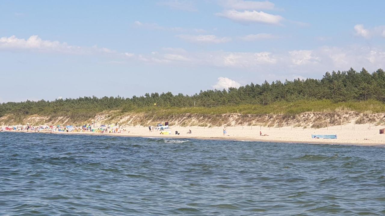 Maciejka Nad Morzem Hotell Zastan Exteriör bild